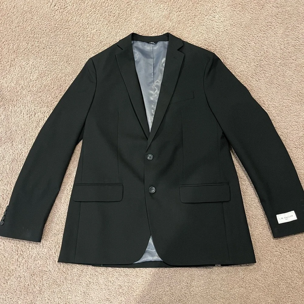 JM HAGGAR Travel Performance Slim Fit Tailored Suit Separates - Picture 13 of 13